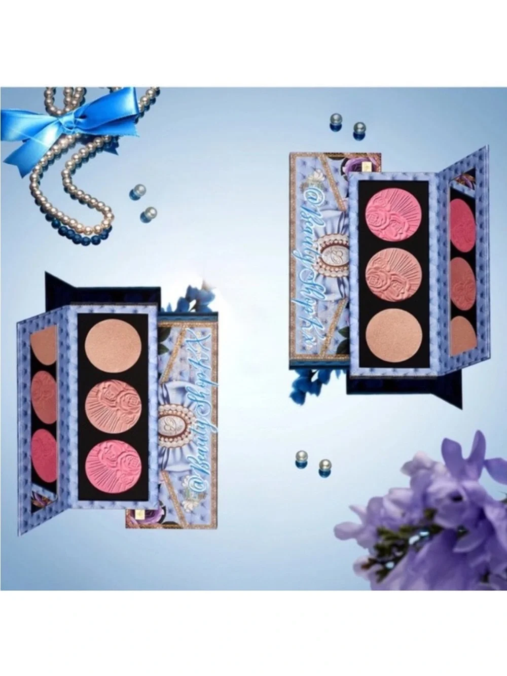 💜PAT McGRATH X Bridgerton Divine Blush + Glow Trio: Love at First Blush NIB